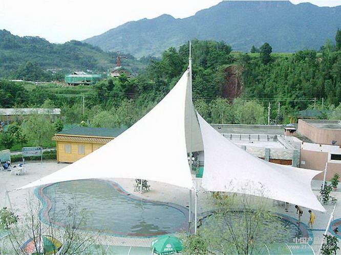 泳池张拉膜