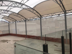 网球场膜结构