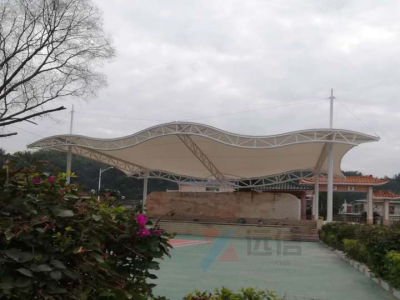 梅州大浦村委舞台膜结构